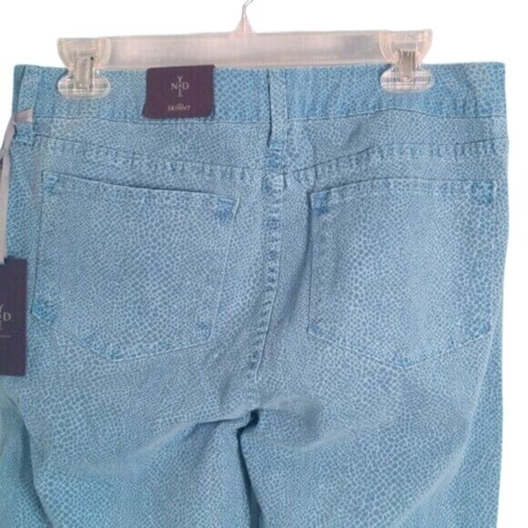 NYDJ Size 10 Jeans Womens Denim Skinny Blue Lift Tuck Slimming Fit NEW - Picture 5 of 14